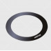 HARVIA rozsdamentes acél fekete beépítő díszkeret Cilindro 7-9kW kályhákhoz